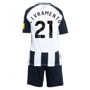 Newcastle United Tino Livramento #21 Domaci Dres za Dječji 2024-25 Kratak Rukavima (+ kratke hlače)